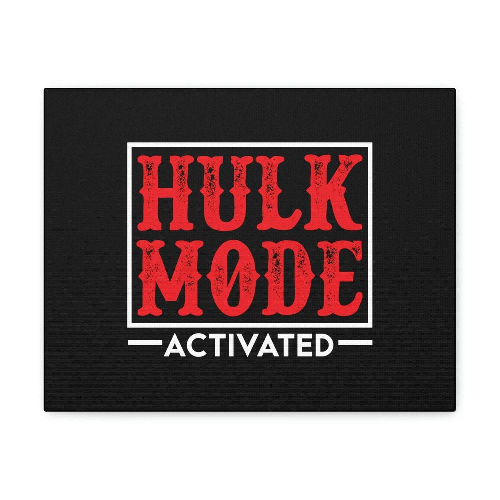 Scripture Walls Luke 1:37 Hulk Mode Activated Christian Wall Art Bible Verse
